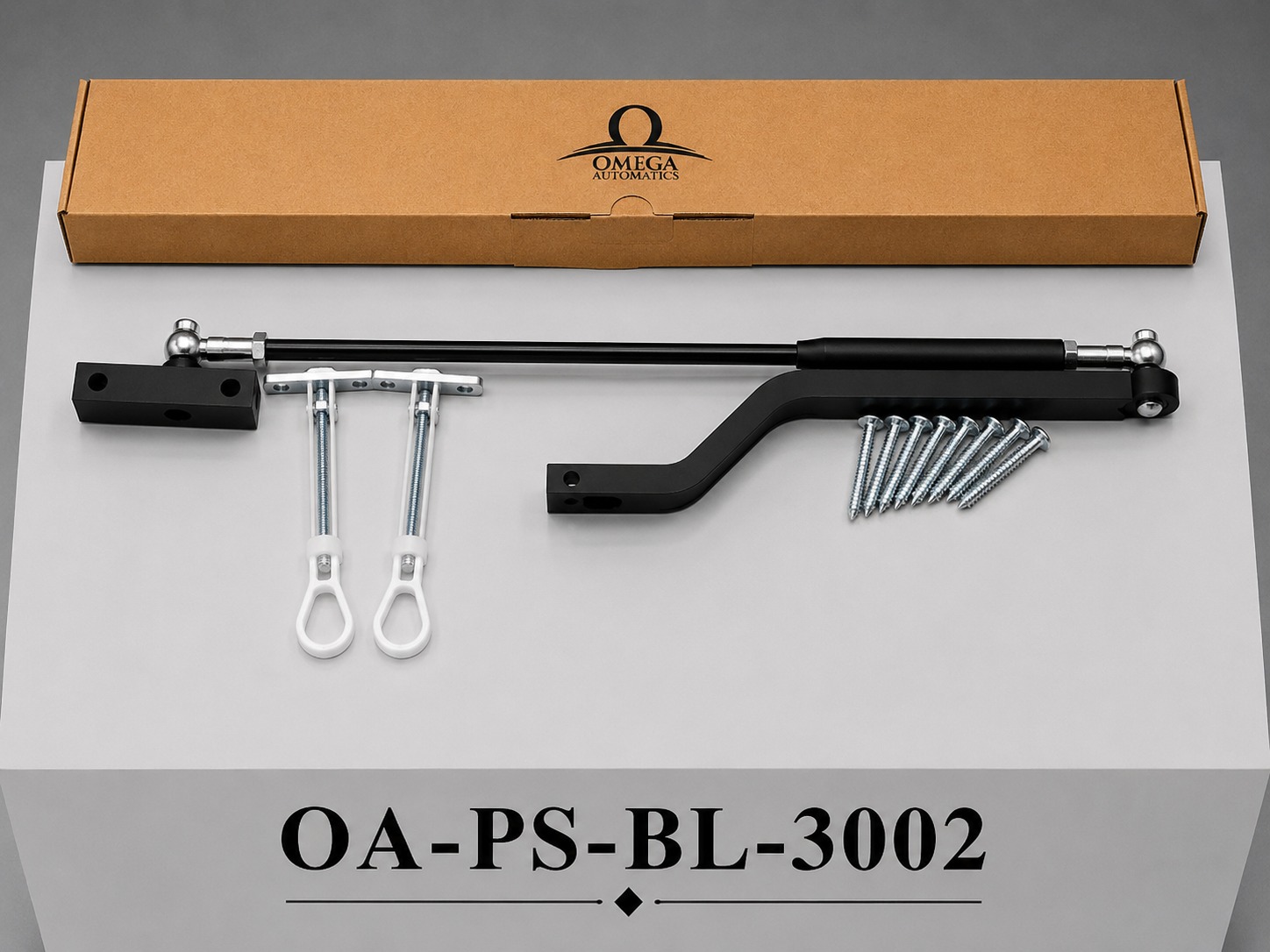 Surface Mount Push Arm Assembly Kit (Black) - OA-PS-BL-3002