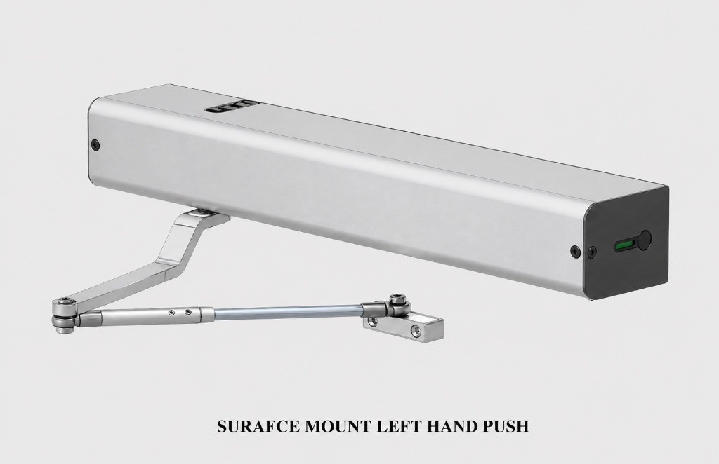 Surface Mount Left Hand Push Swing Door Operator