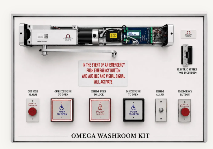 Omega Universal Washroom Control Package Layout Board